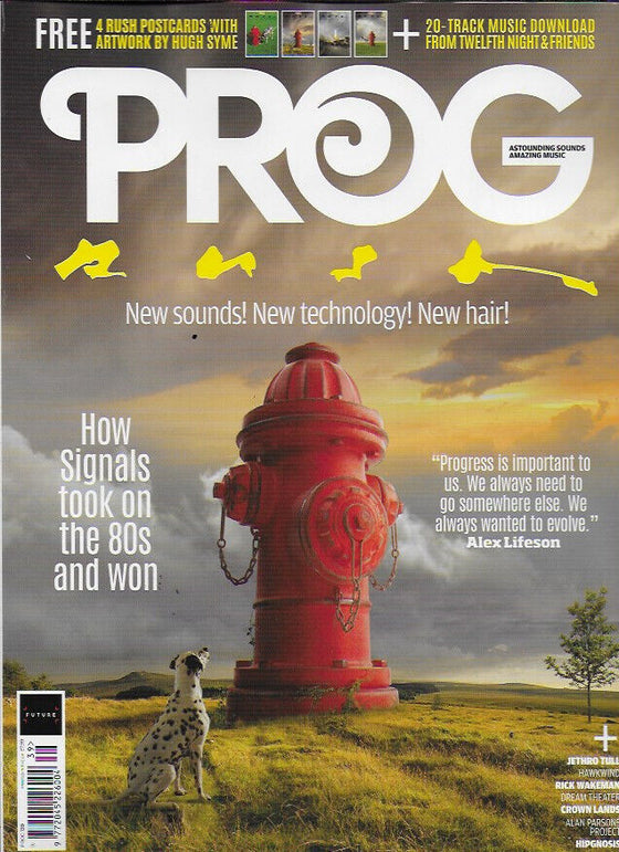 Prog Magazine Issue 139 April 2023 Rush Signals + Postcards NEW