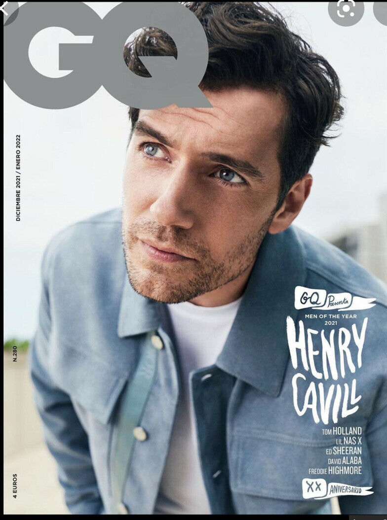 GQ Spanish Magazine December 2021 Henry Cavill