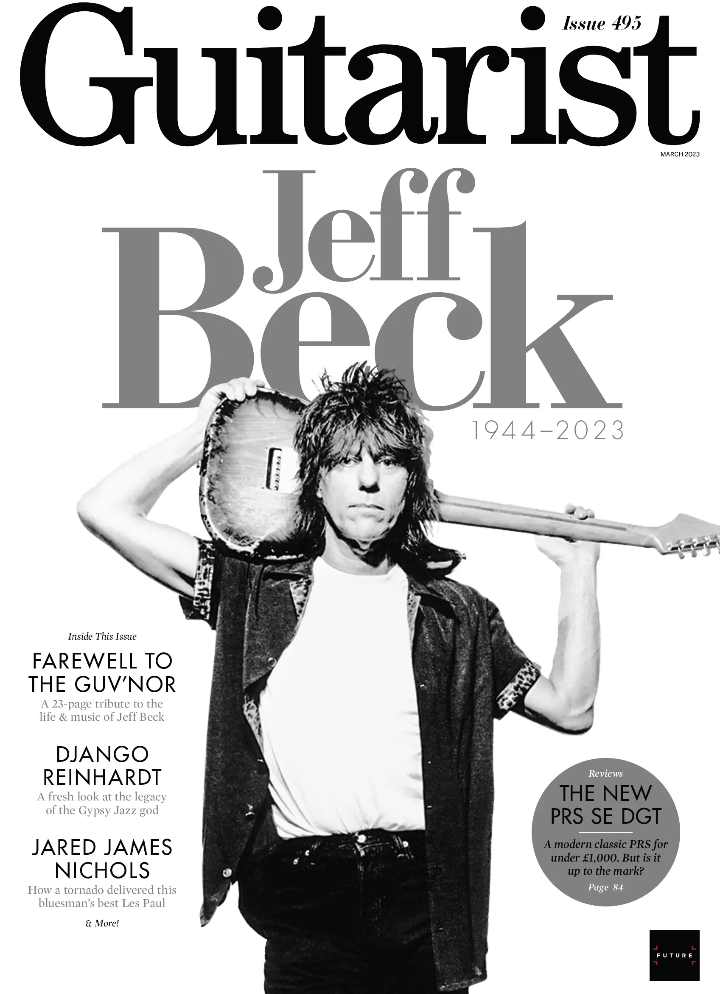 Guitarist Magazine March 2023 Jeff Beck Tribute (US Customers Only)