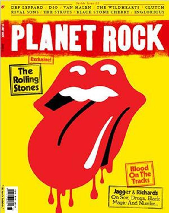 PLANET ROCK magazine Issue #12 January 2019 The Rolling Stones Keith Richards