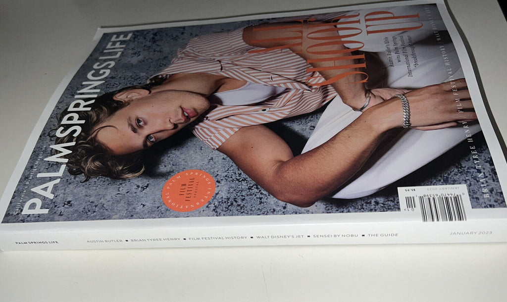 Austin Butler Palm Springs ELVIS Magazine Jan 2023 (US Customers Only)