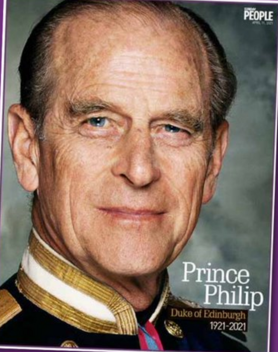 PRINCE PHILIP TRIBUTE ISSUE: Sunday People 11th April 2021 NEW