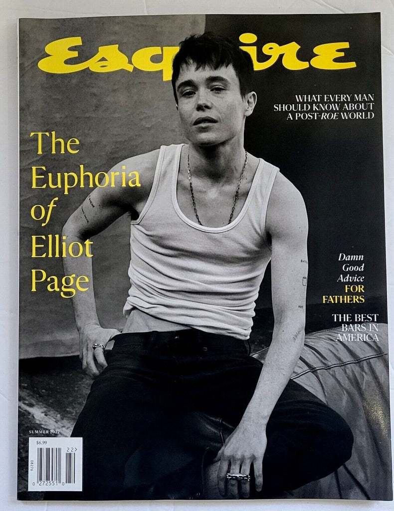 ELLIOT PAGE - ESQUIRE MAGAZINE SUMMER 2022 - BRAND NEW
