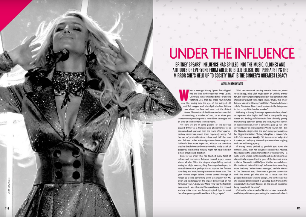 Britney Spears THE BRITNEY FANBOOK 132 pages UK Magazine