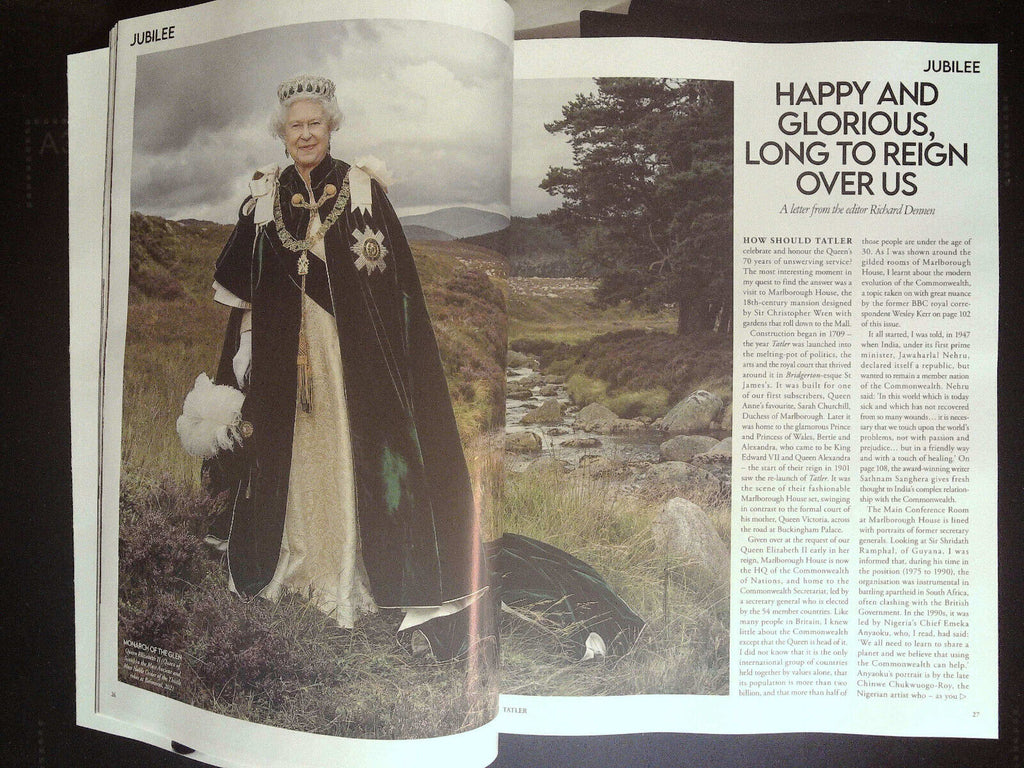 Tatler Magazine UK July 2022 - Queen Elizabeth II Platinum Jubilee