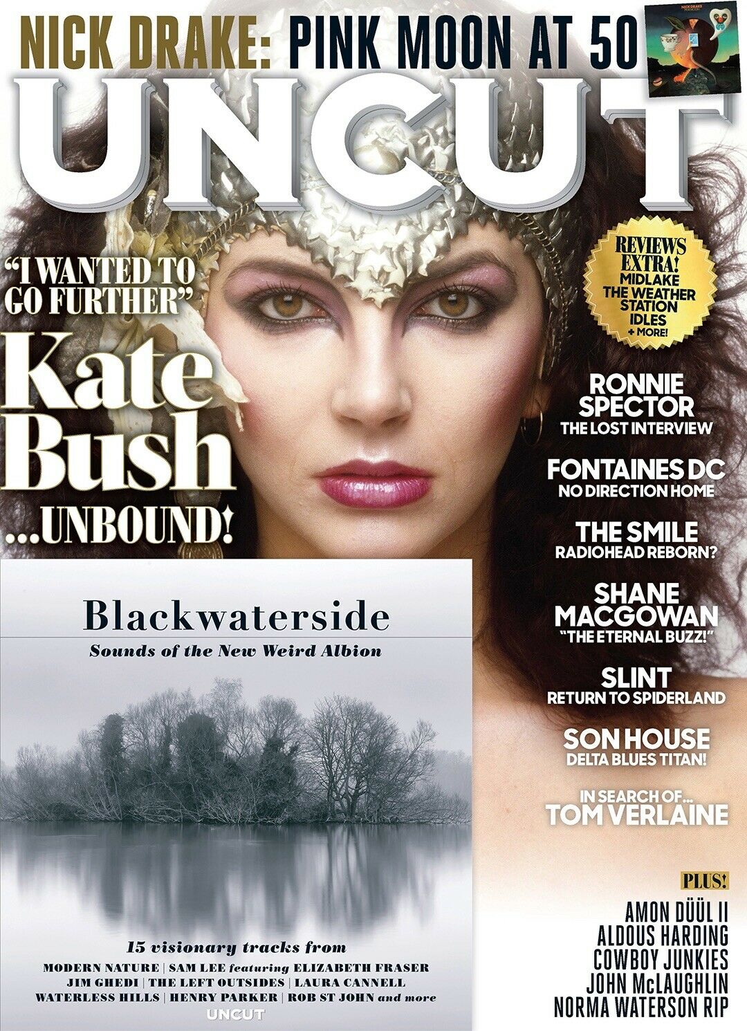 UNCUT magazine April 2022 KATE BUSH cover and feature + CD - Ronnie Spector