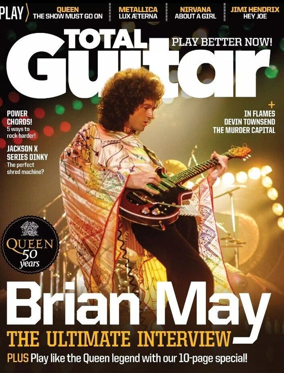 Total Guitar Magazine - February 2023 - Brian May - Queen 50th Anniversary