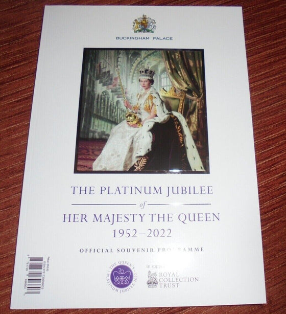 HER MAJESTY QUEEN THE PLATINUM JUBILEE - OFFICIAL SOUVENIR PROGRAMME 1952-2022