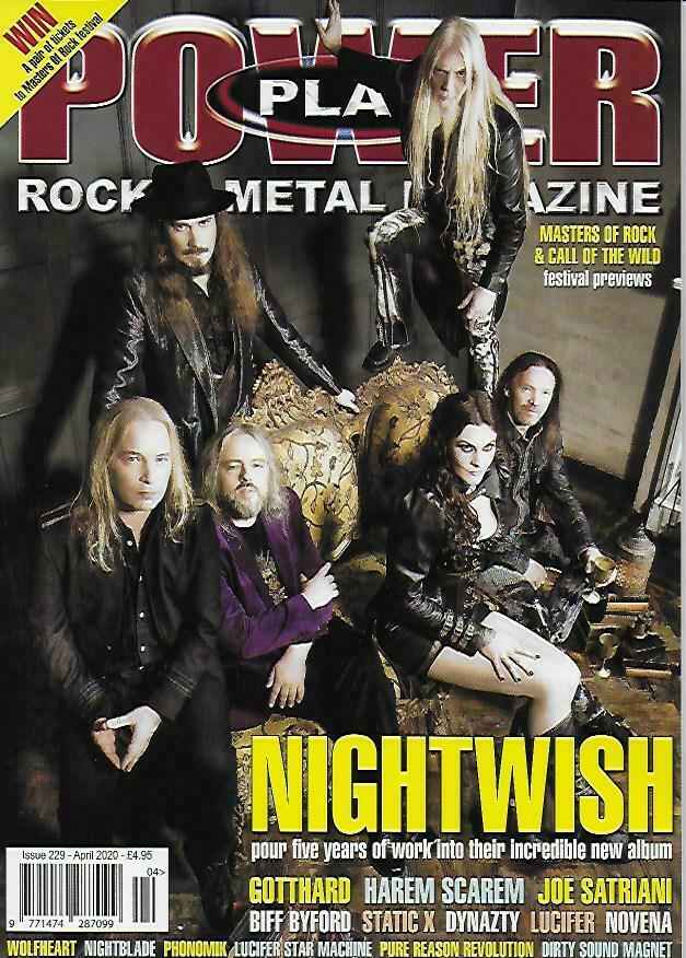 POWER PLAY Issue 229 April 2020: NIGHTWISH COVER FEATURE