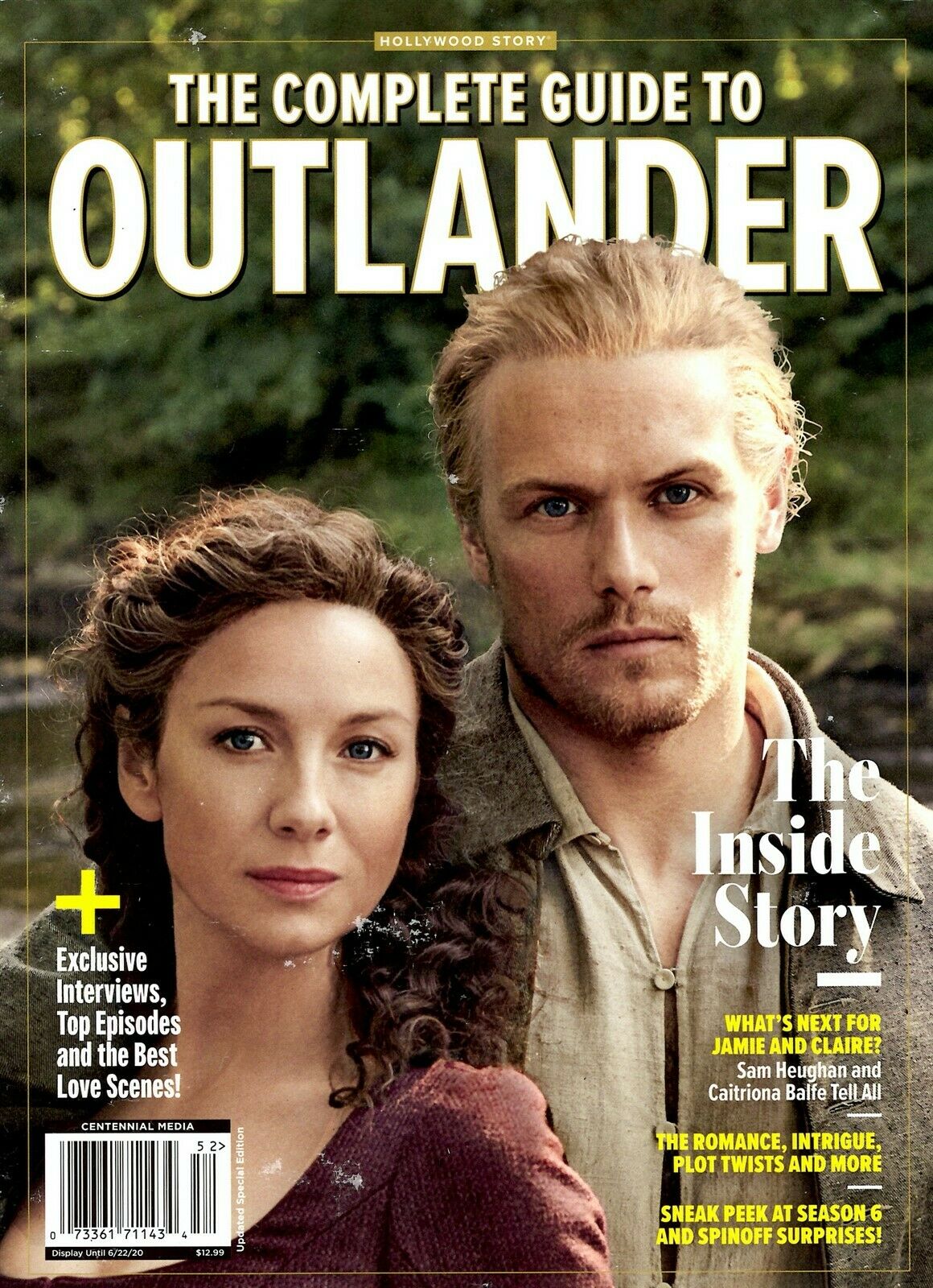 2020 The Inside Story Complete Guide to OUTLANDER Sam Heughan