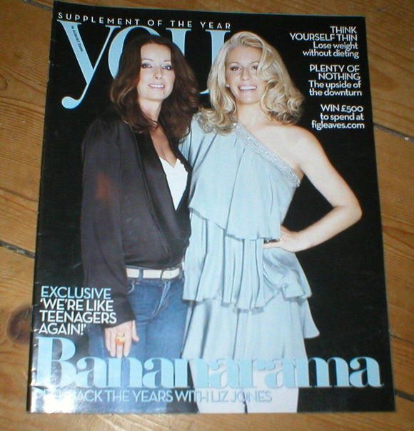 UK You magazine 16 August 2009- Bananarama Cover Interview