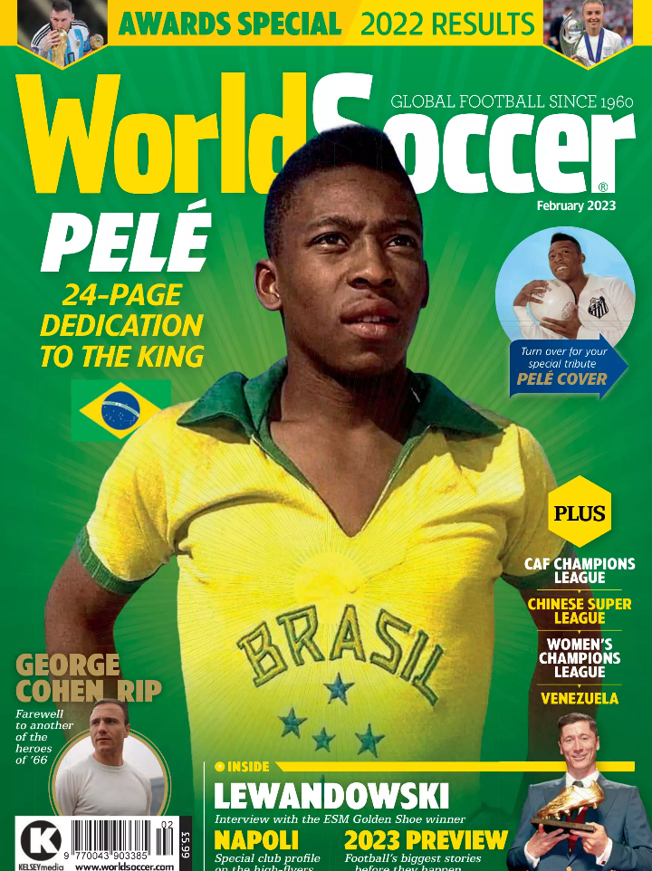 Soccer Magazine Cover 2022