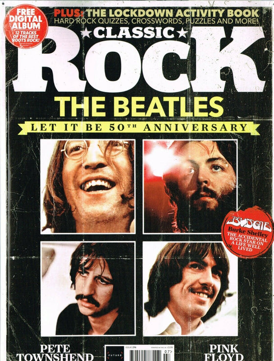 CLASSIC ROCK Magazine #276 THE BEATLES ANNIVERSARY Let It Be