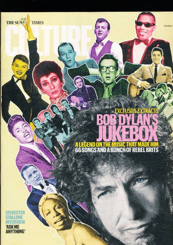 Culture Magazine October 30 2022 Bob Dylan
