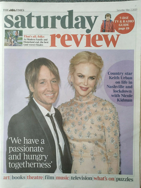 UK Times Review May 2020: KEITH URBAN COVER FEATURE