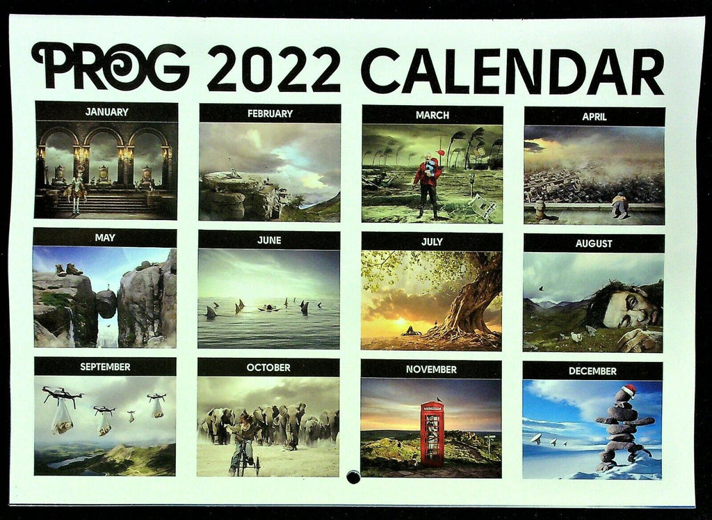 PROG MAGAZINE- Issue 125 Hugh Syme Rush + Free Calendar 2022