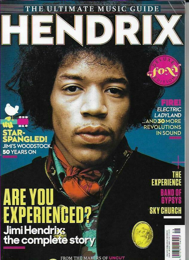 ULTIMATE MUSIC GUIDE MAGAZINE FROM UNCUT- JIMI HENDRIX SPECIAL (AUGUST 2019)