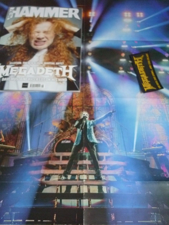 Metal Hammer Magazine MEGADETH #363 July 2022 + BONUS GHOST POSTERS