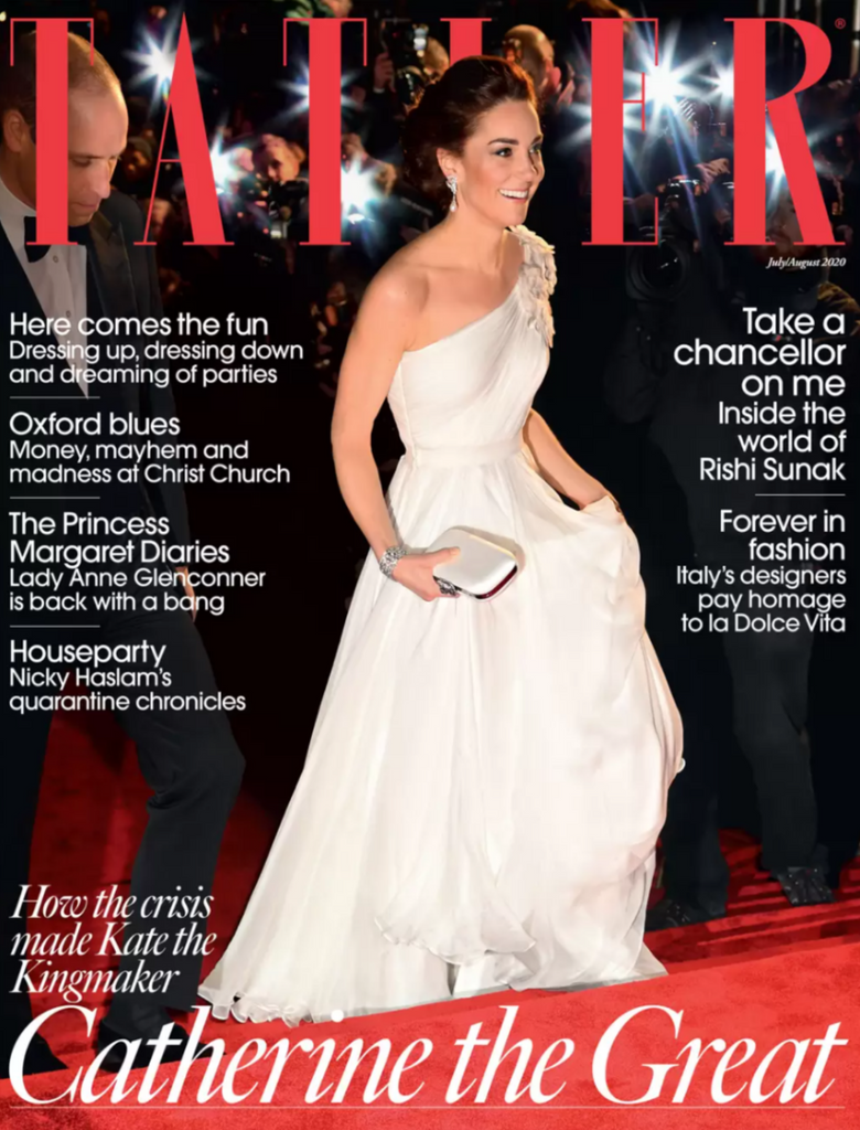 UK Tatler Magazine July 2020: KATE MIDDLETON COVER FEATURE DUCHESS OF CAMBRIDGE