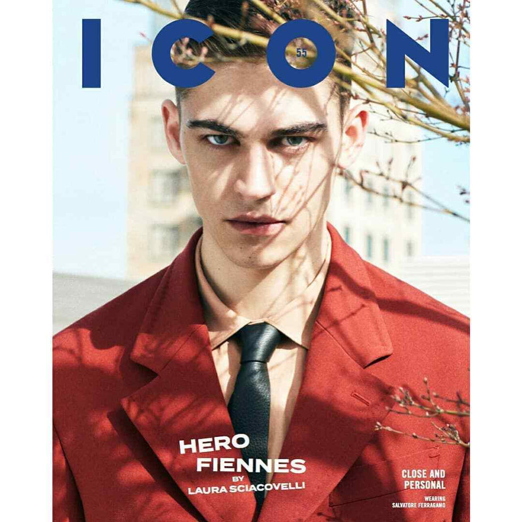 Icon Italia Magazine 2019: Hero Fiennes Tiffin Cover