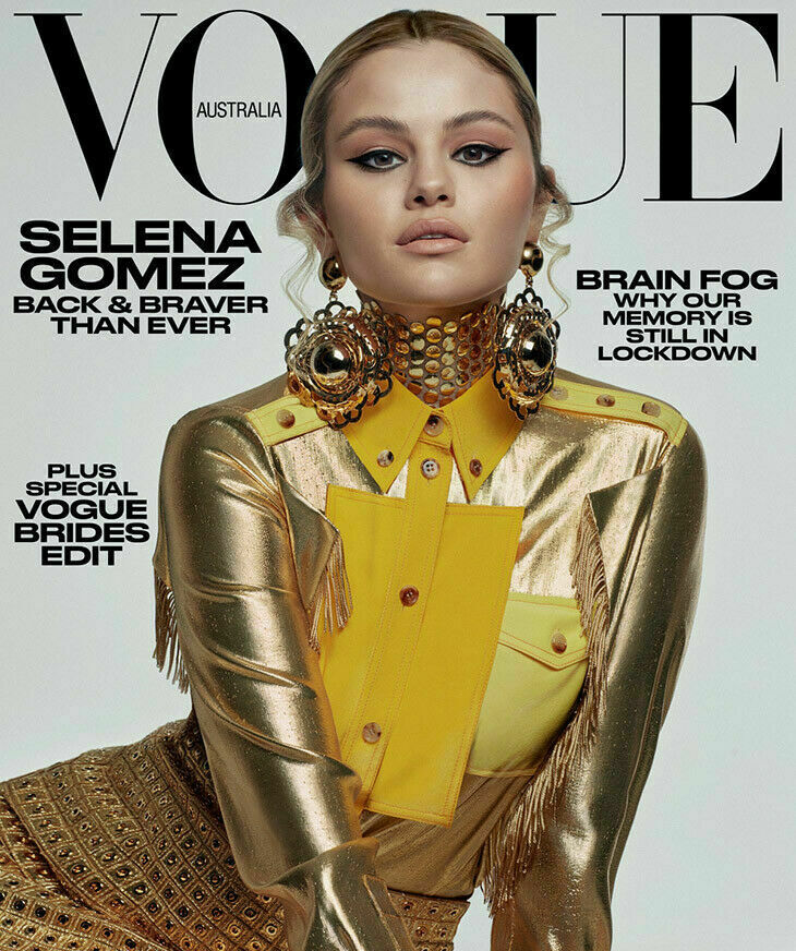 Vogue Australia Magazine July 2021 - SELENA GOMEZ Cover NEW