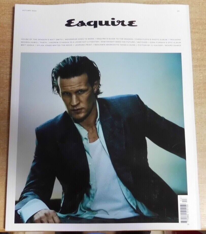 Esquire magazine Autumn 2022 House of The Dragon Matt Smith