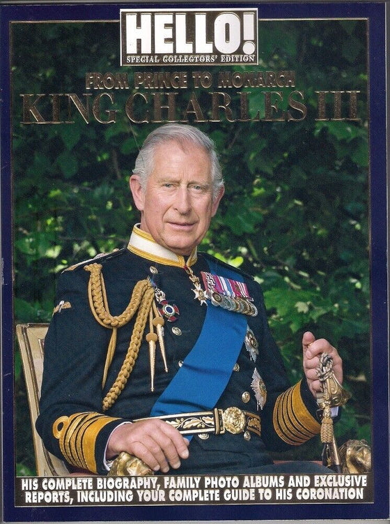 HELLO! Magazine King Charles III Special Collectors' Edition March 2023