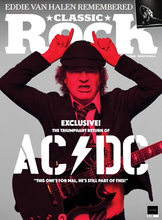 CLASSIC ROCK MAGAZINE #282 DECEMBER 2020 AC/DC Angus Young