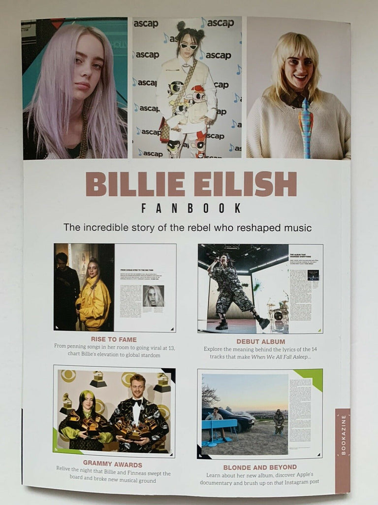 **BILLIE EILISH 100% UNOFFICIAL FANBOOK ILLUSTRATED UK MAGAZINE 2nd Edition 2021*