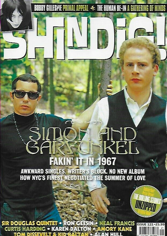 SHINDIG MAGAZINE - Issue 121 PAUL SIMON & GARFUNKEL COVER