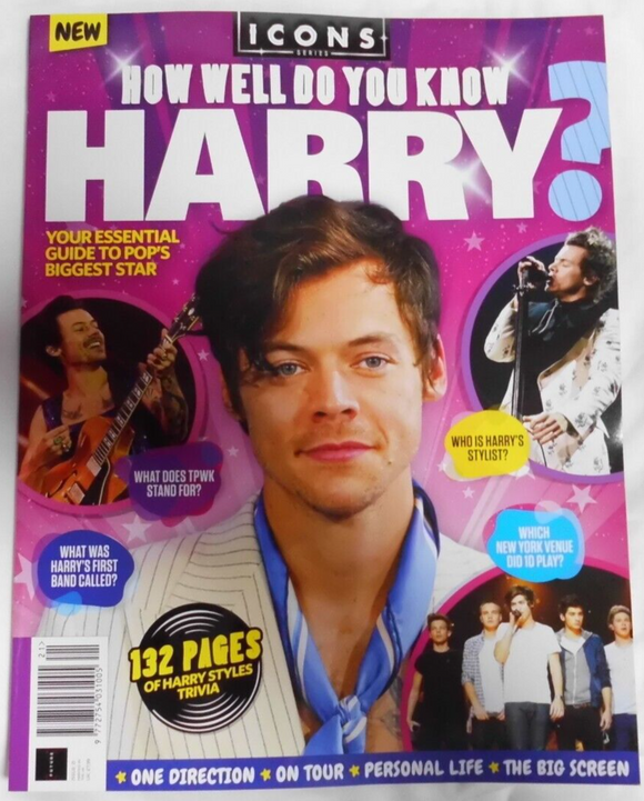 Icons Series magazine #21 2022 How well do you know Harry Styles