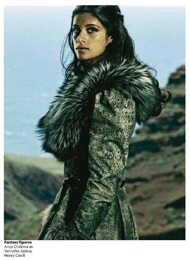 UK Culture Mag December 2019: ANYA CHALOTRA on The Witcher Henry Cavill