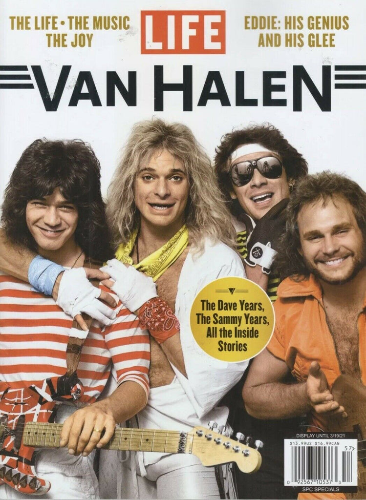LIFE MAGAZINE EDDIE VAN HALEN THE LIFE JOY MUSIC BRAND NEW 2021