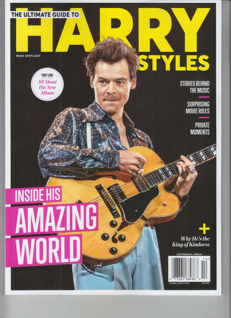ULTIMATE GUIDE TO HARRY STYLES INSIDE HIS WORLD MAGAZINE 2022