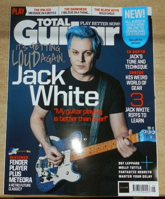 Total Guitar magazine #358 June 2022 Jack White Def Leppard