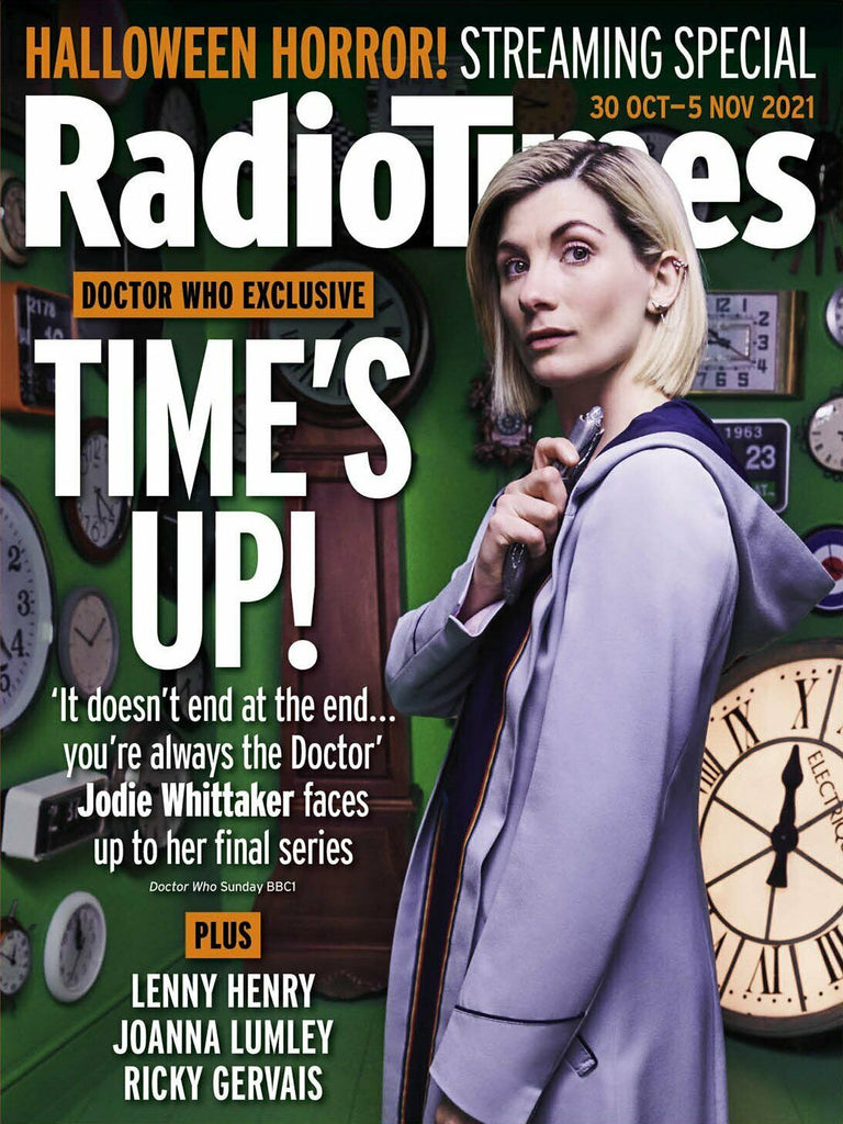 Radio Times Magazine 30/10/2021 JODIE WHITTAKER DOCTOR WHO FINAL SERIES