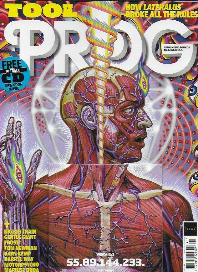 PROG MAGAZINE- Issue 121 TOOL COVER FEATURE + Free CD