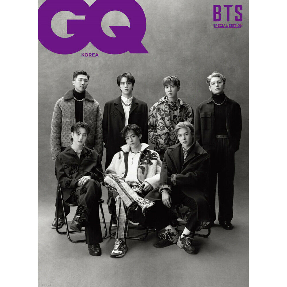 BTS VOGUE GQ KOREA January 2022 (Choose your cover) Tracked Worldwide!