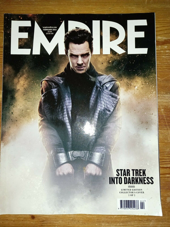 Empire Magazine Feb 2013 - Star Trek Benedict Cumberbatch Collectors Cover