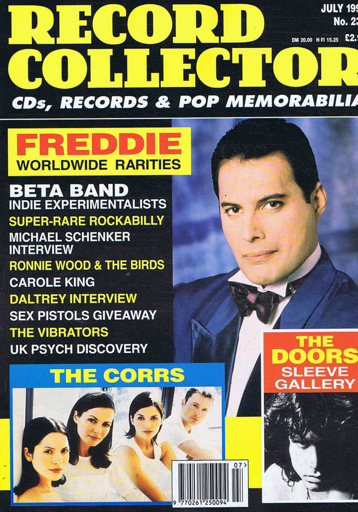 RECORD COLLECTOR MAGAZINE - Issue 239 July 1999 - Freddie Mercury (Queen)