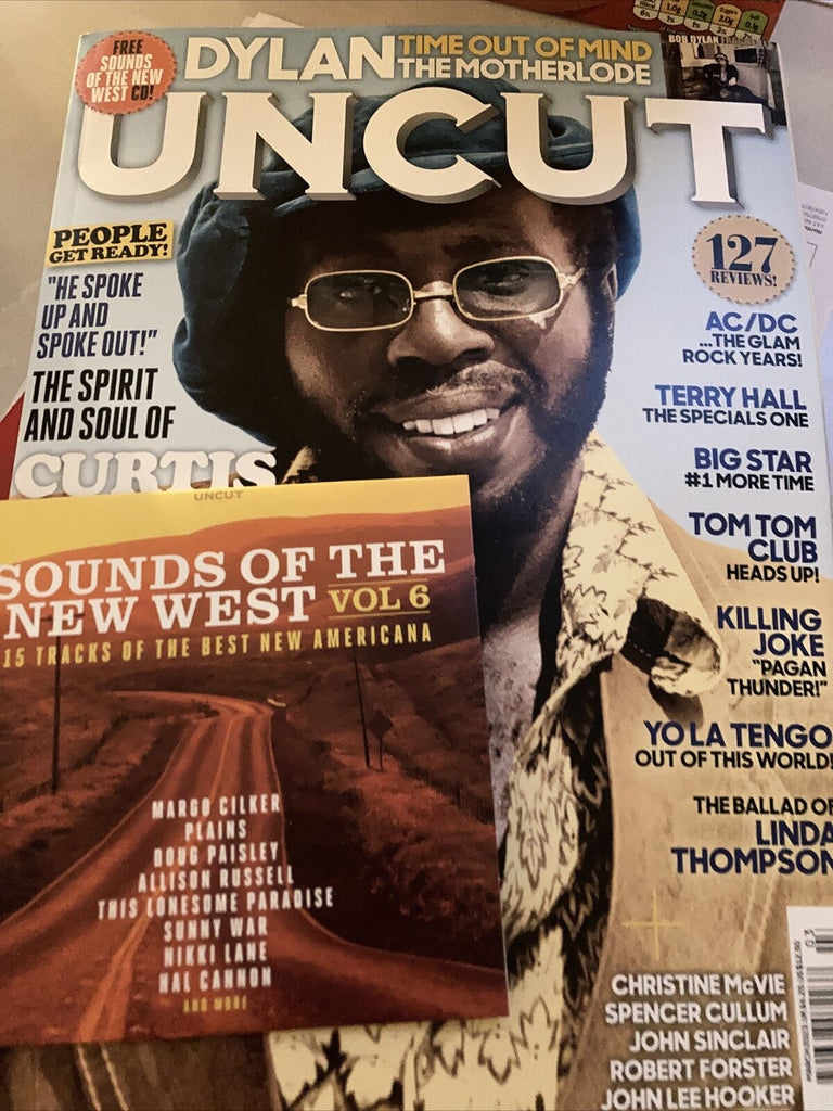 UNCUT MAGAZINE + CD March 2023 #310 Curtis Mayfield Bob Dylan Christine McVie The Specials