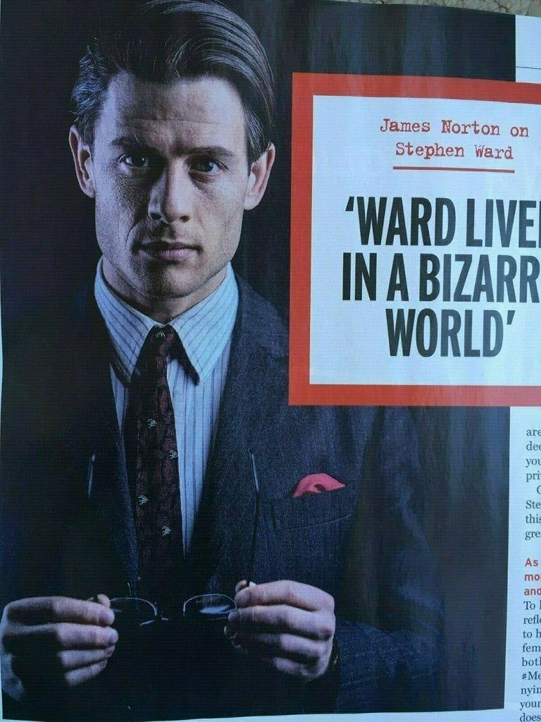 Radio Times Magazine 25 Jan 2020: JAMES NORTON Sophie Cookson CHRISTINE KEELER