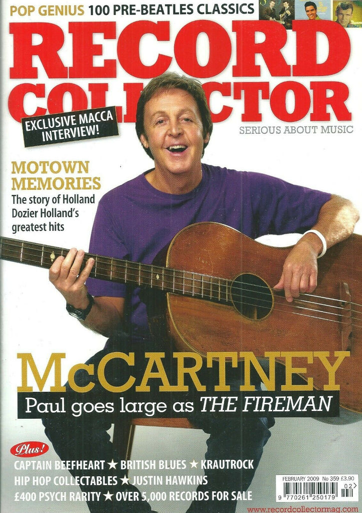 RECORD COLLECTOR - February 2009 Paul McCartney The Beatles