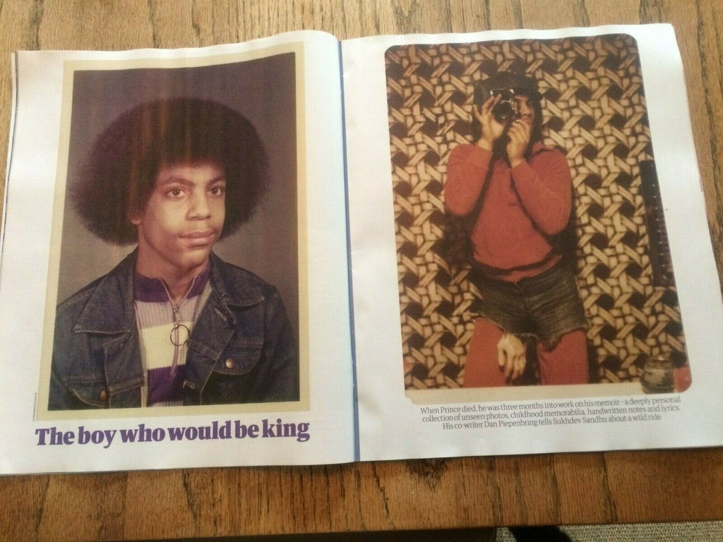 Guardian Weekend Magazine October 2019: PRINCE COVER & FEATURE