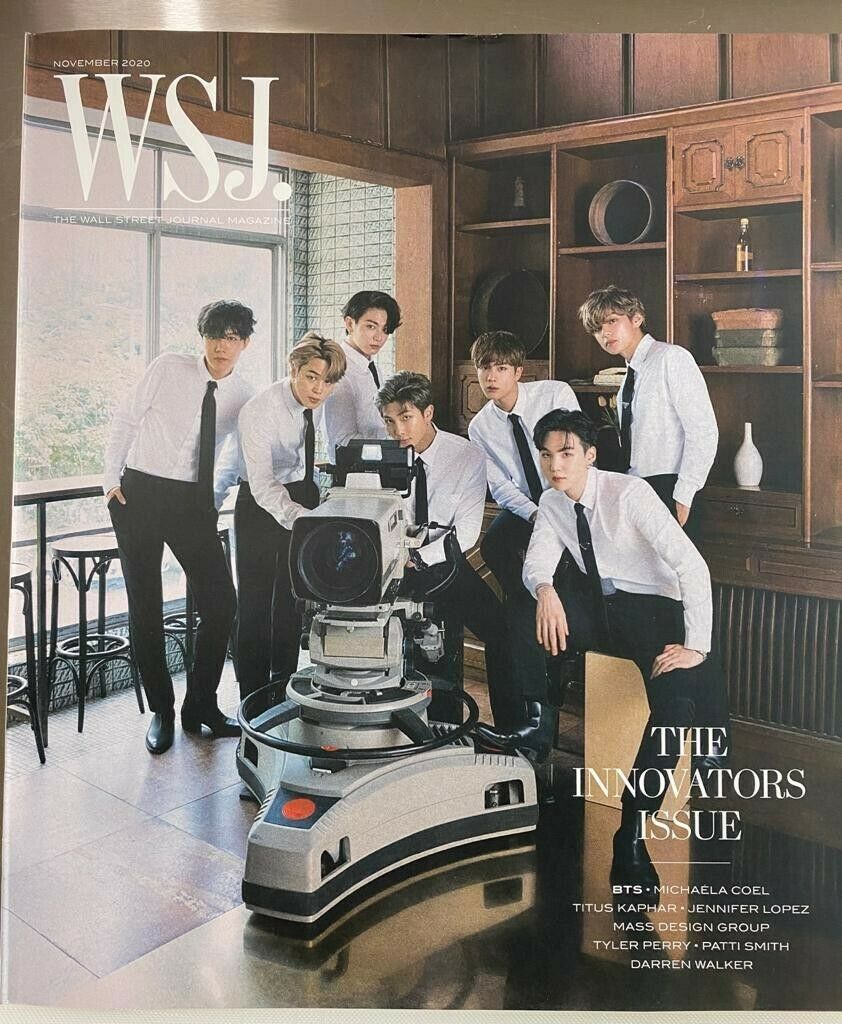 The Wall street Journal Magazine November 2020..THE INNOVATORS ISSUE : BTS