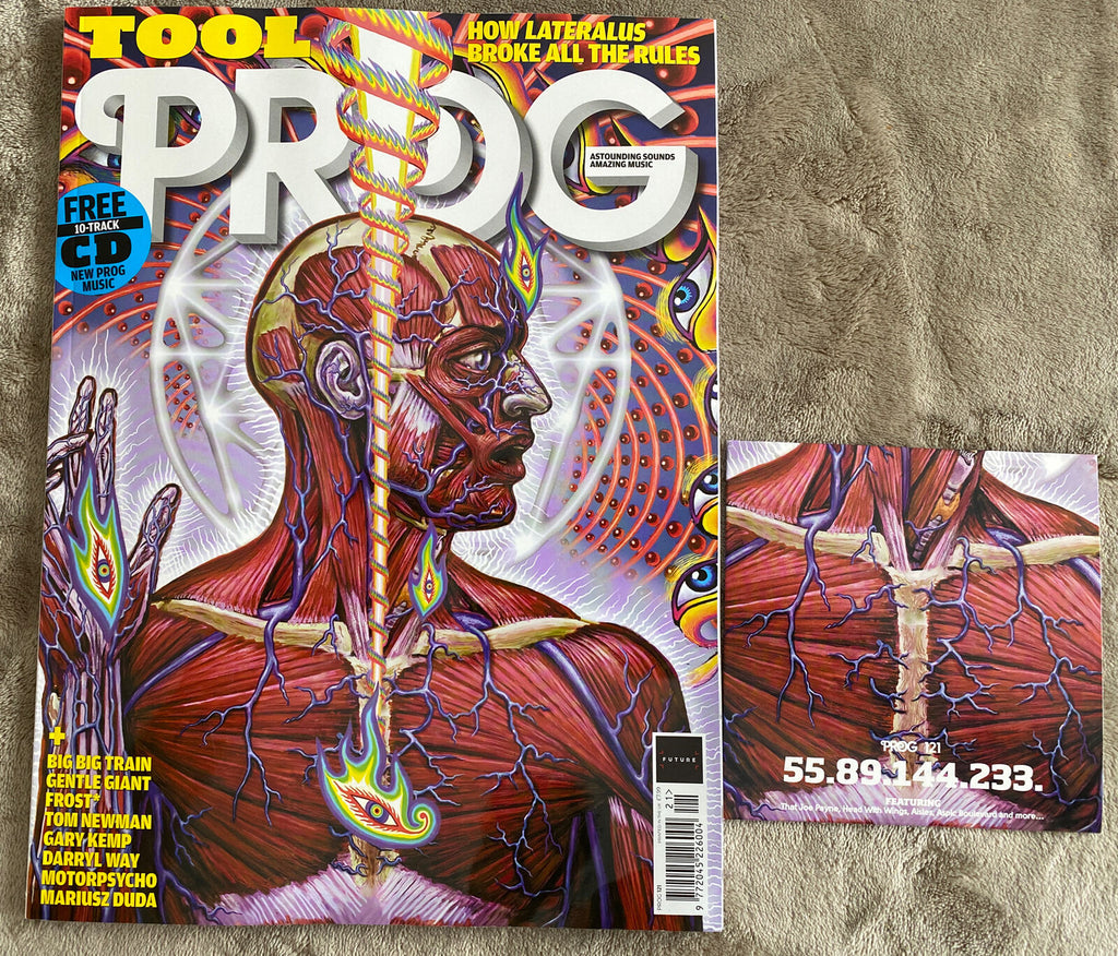 PROG MAGAZINE- Issue 121 TOOL COVER FEATURE + Free CD