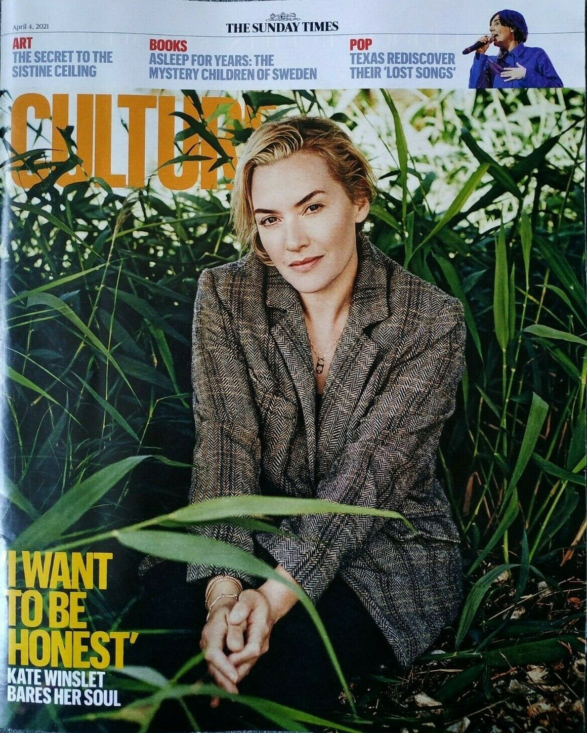 UK Culture Mag March 2021: KATE WINSLET COVER FEATURE Sharleen Spiteri