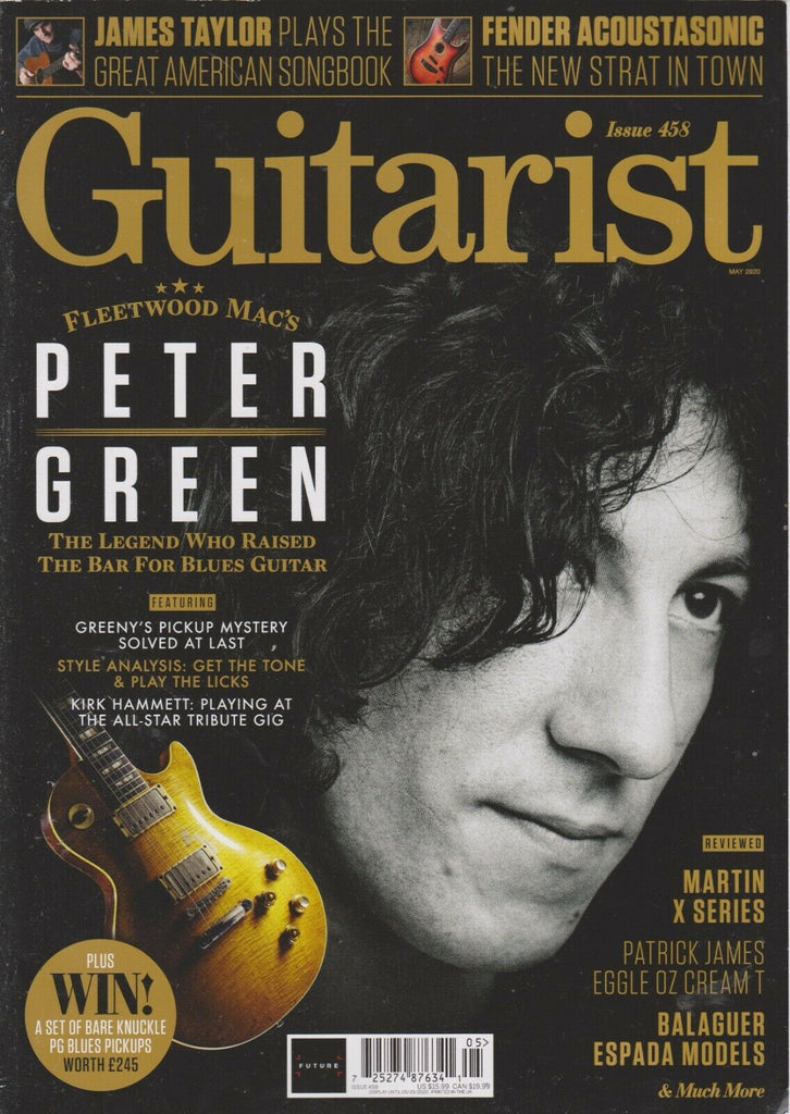 Guitarist magazine #458 Peter Green Fleetwood Mac