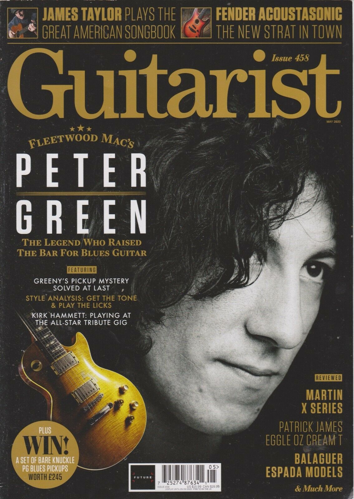 Guitarist magazine #458 Peter Green Fleetwood Mac