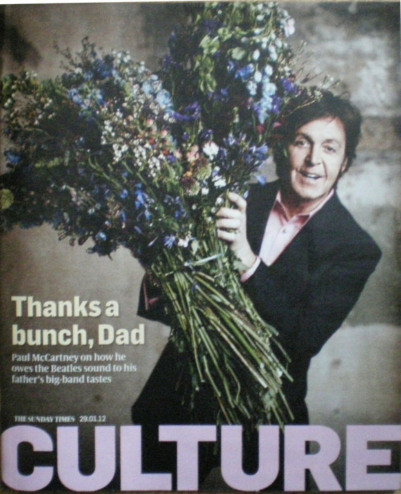Paul McCartney – Culture magazine – 29 January 2012 The Beatles